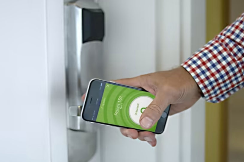 انواع قفل هتلی هوشمند