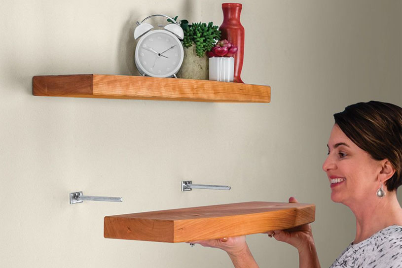 نحوه نصب شلف به دیوار