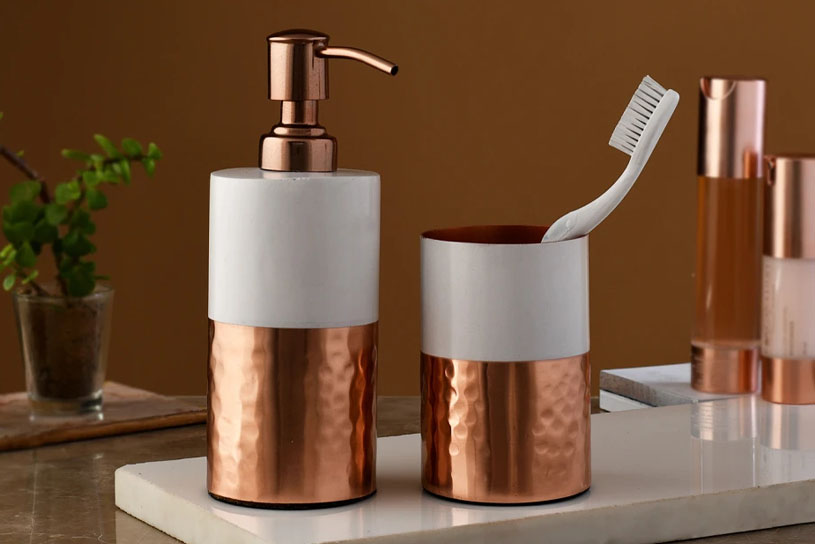 انواع اکسسوری سرویس بهداشتی و حمام برنجی