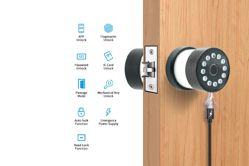 دستگیره هوشمند درب چیست؛ معرفی بهترین دستگیره هوشمند