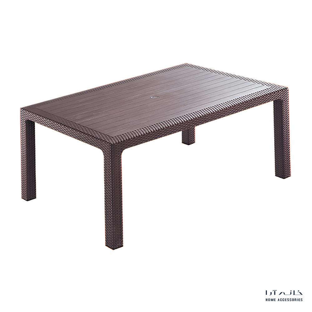 میز نظری بوستون حصیری  90*Rattan 150