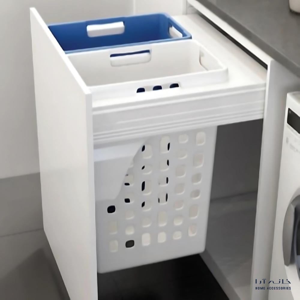 سبد دو مخزنه ریلی ملونی 9152