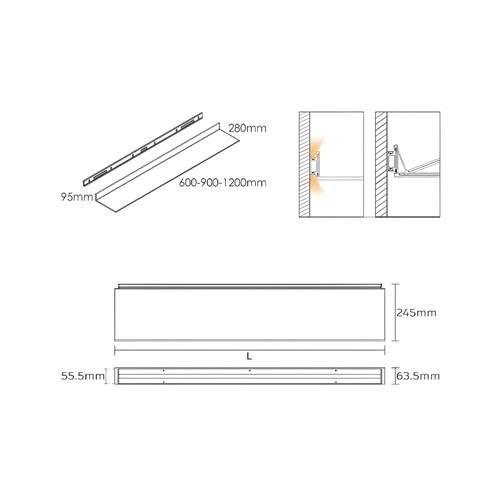 چراغ LED فانتونی N682   