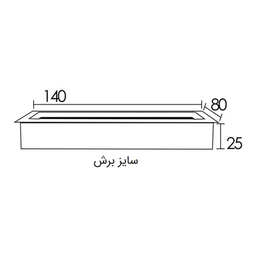 قاب داکت لولایی رومیزی مدل اکو فانتونی T358