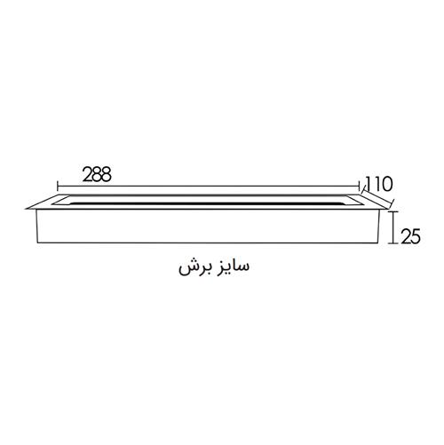 قاب داکت لولایی رومیزی مدل اکو فانتونی T359