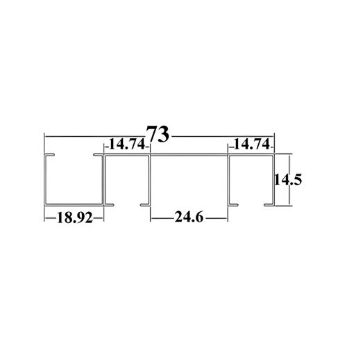 پروفیل بالا فانتونی C701-12