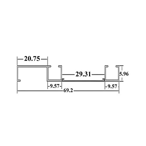 پروفیل پایین فانتونی C701-13