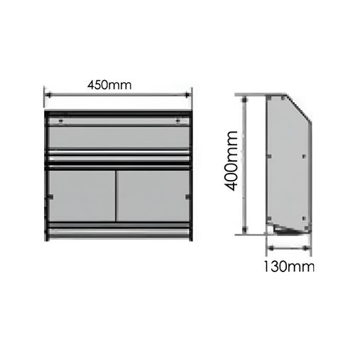 رک بین کابینتی جا ادویه فانتونی G101