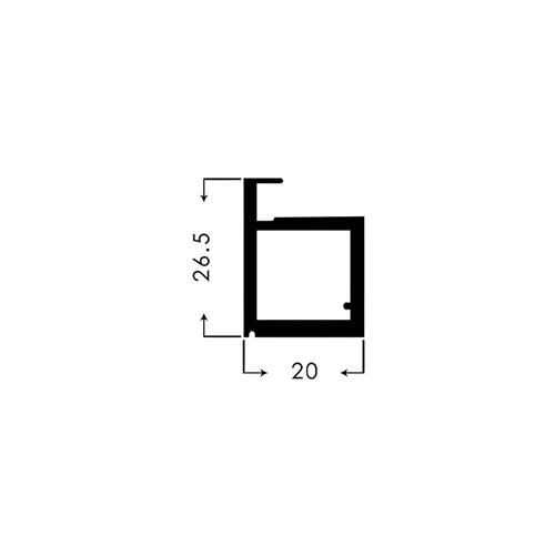 پروفیل درب کمد و کابینت فانتونی I211