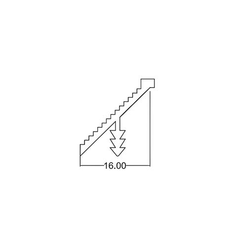 پروفیل دور درب مورب فانتونی I040