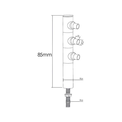 چراغ  LED ویتیرنی نویر فانتونی N906