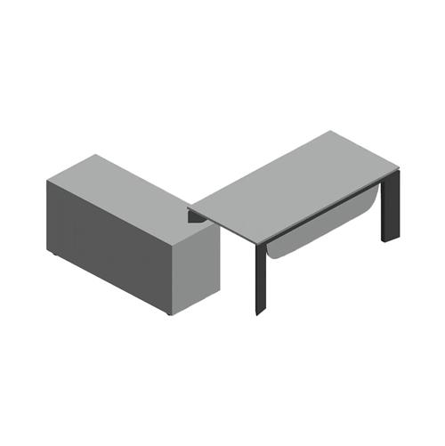 میز مدیریتی سه پایه نظری دیگو Diego