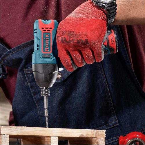 کیت پیچ گوشتی چکشی شارژی رونیکس 8104K
