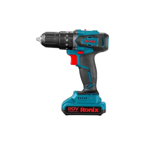دریل پیچ گوشتی چکشی شارژی براشلس رونیکس 8900
