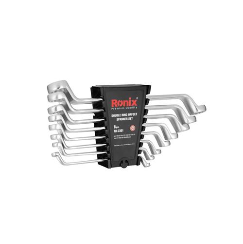مجموعه 8 عددی آچار دو سر رینگ رونیکس RH-2301