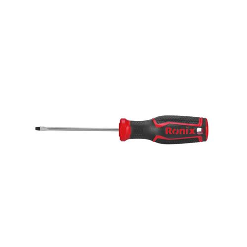 پیچ‌گوشتی دسته پلاستیکی دورنگ 75x3 دوسو رونیکس RH-2739