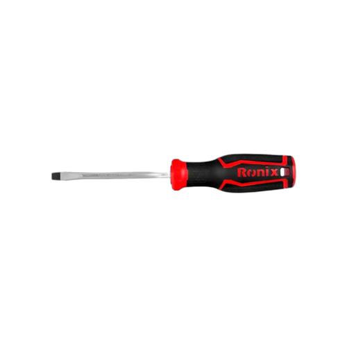 پیچ گوشتی دسته پلاستیکی دورنگ 100x6 دوسو رونیکس RH-2746