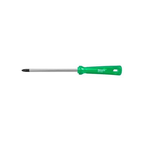 پیچ گوشتی تکی ساده 150x8 چهارسو کریستالی رونیکس RH-2882