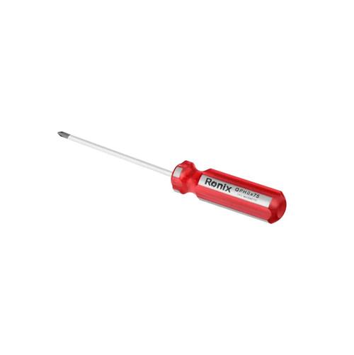 پیچ گوشتی تکی 75×3 چهارسو رونیکس RH-2830