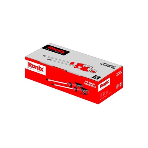 پیچ گوشتی چهارسو دسته TPR سایز 6x150 میلی‌متر رونیکس RH-2868