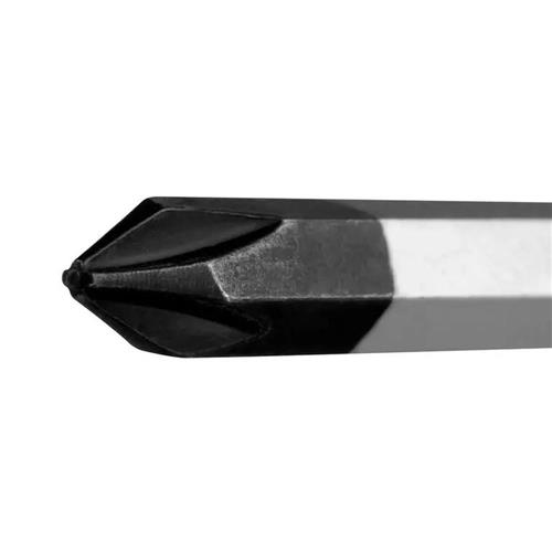 پیچ گوشتی تکی دسته TPR ضربه خور 1×150 چهارسو رونیکس RH-2959