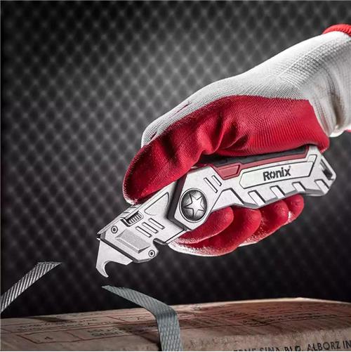 کاتر ذوزنقه ای تاشو 19 میلی‌متری رونیکس RH-3009