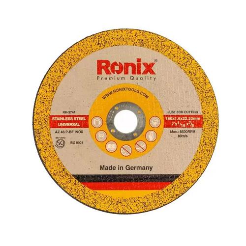 سنگ برش استیل 180 میلی‌متری آلمانی رونیکس RH-3744