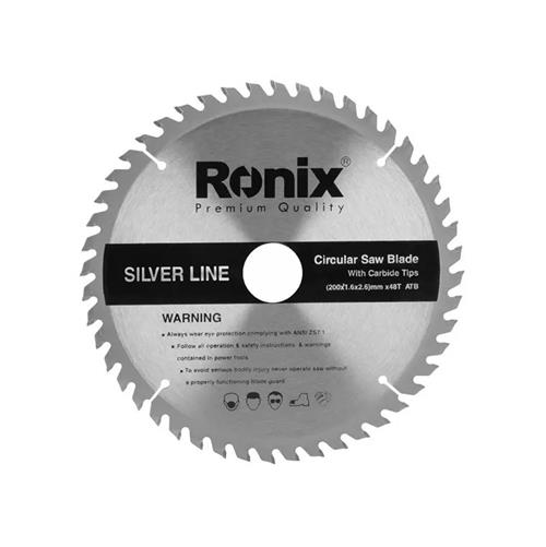 اره الماسه ساده silverline 200×48 رونیکس RH-5124