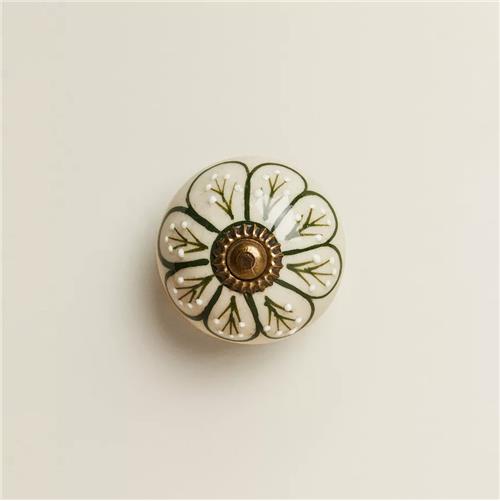 دستگیره کمد گرد گلدار  زاراهوم 6393