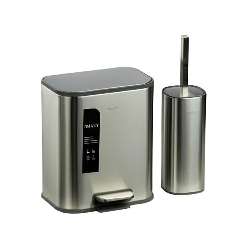 سطل و برس توالت فریال اسمارت 6815SS-5L
