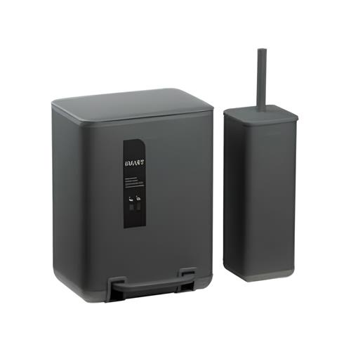 سطل و برس توالت فیونا اسمارت 6976-DGR-06L