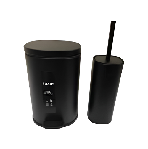 سطل و برس توالت ورونا اسمارت 6878-BLK5L