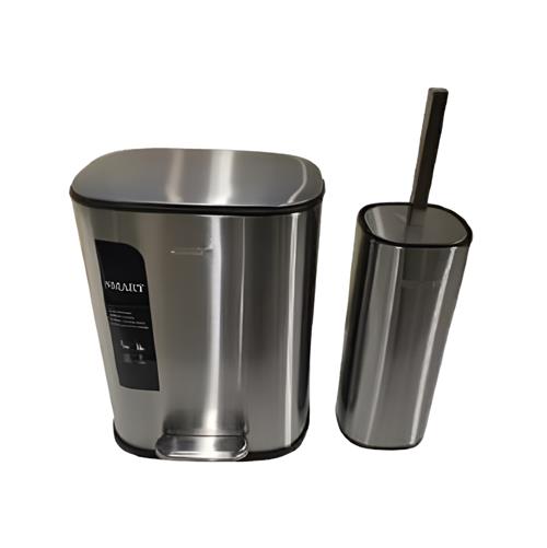 سطل و برس توالت جاستین اسمارت 6917-SS5L