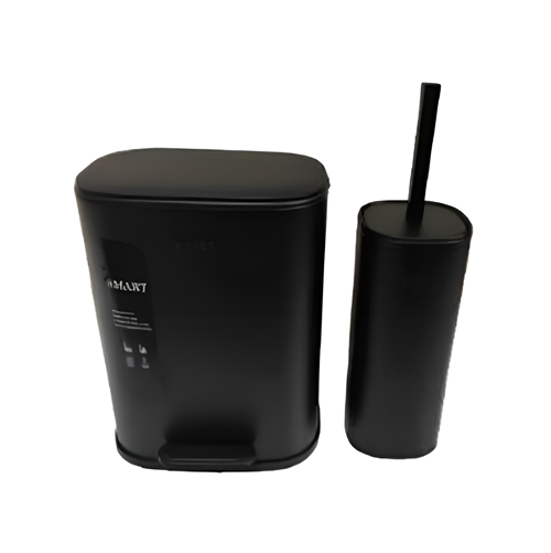 سطل و برس توالت جاستین اسمارت 6917-BLK5L