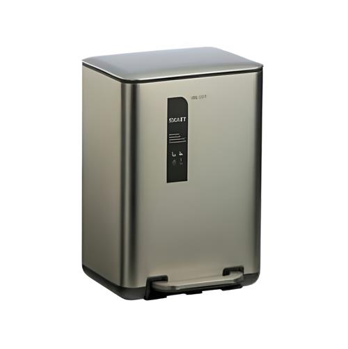 سطل فیونا اسمارت 6976-Gunmetal-12L