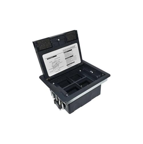 پریز کف با ظرفیت 4 ماژول ملونی 10160-4