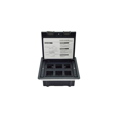 پریز کف با ظرفیت 6 ماژول ملونی 10160-6