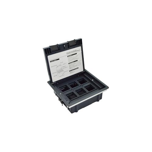 پریز کف با ظرفیت 6 ماژول ملونی 10160-6
