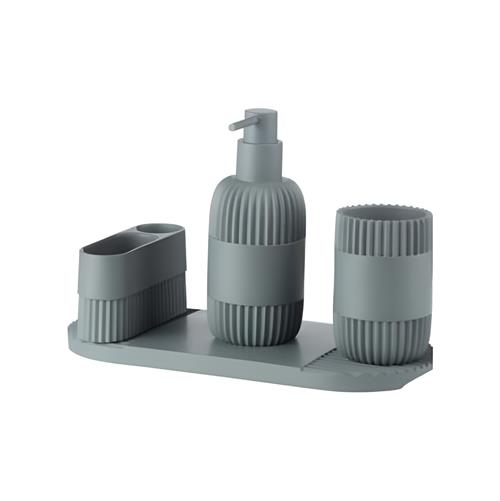 ست اکسسوری 4 تکه رزین اسمارت AD-254C/Gray