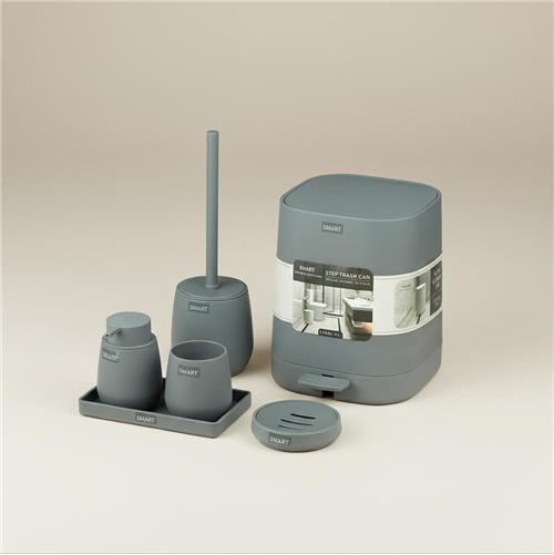 ست اکسسوری سرویس بهداشتی 6 تکه اسمارت Alvin/Gray