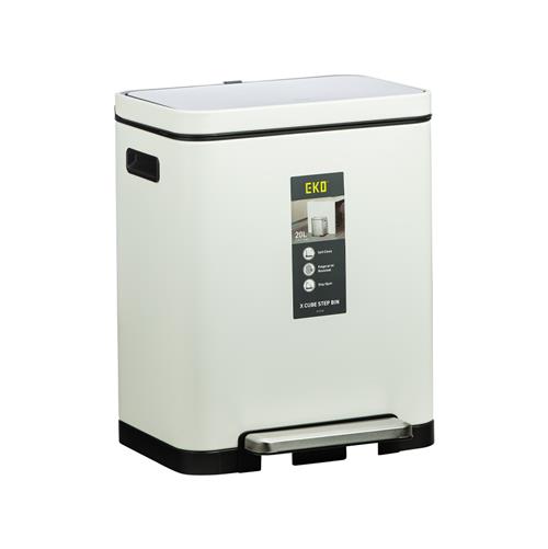 سطل مستطیلی پرو اکو E2368MP-WH-20L