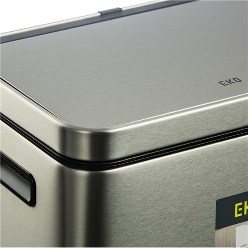 سطل دو مخزنه مستطیلی پرو اکو E2368MMT-20L+20L