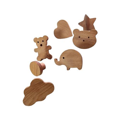 دستگیره کمد چوبی قلب ساتیدا T80