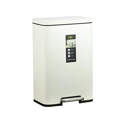 سطل مستطیلی مادیسون اکو E9361P-WH-50L