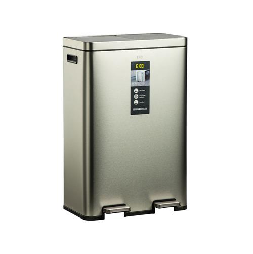 سطل دو مخزنه و دو پداله ادیسون اکو E8248MMT20L+20L