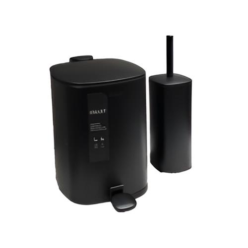 سطل و برس توالت ولانو اسمارت S1046/Black