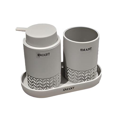 ست اکسسوری 3 تکه رابی اسمارت S9408/Cream