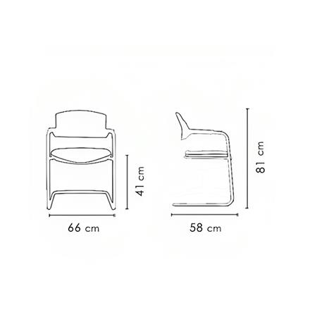 صندلی کنفرانسی نظری کلیک P893