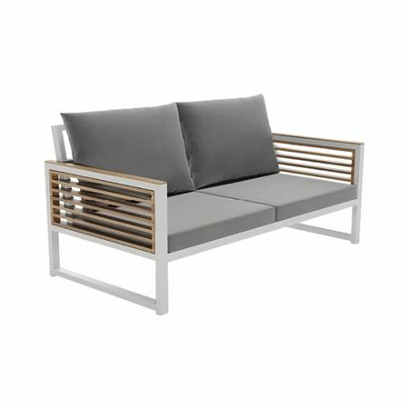 مبل نظری دنیز 2 Wood Double Seat