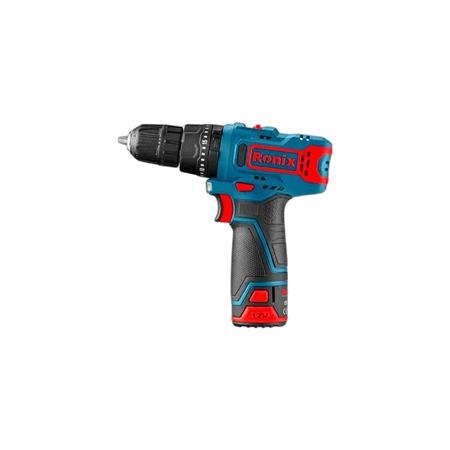 کیت دریل پیچ گوشتی چکشی شارژی رونیکس 8101K